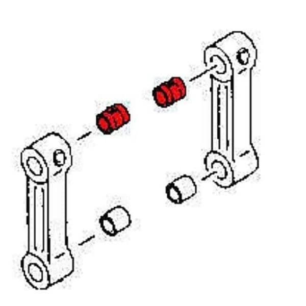 Aftermarket 038527 New Bushing Fits Hitachi Backhoe EX270 BAN90-0037 - main